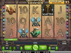 Egyptian Heroes slot machine