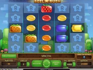 reel rush slot machine gratis con bonus