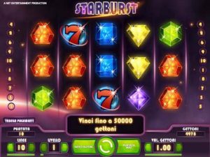 Starburst gratis slot machine