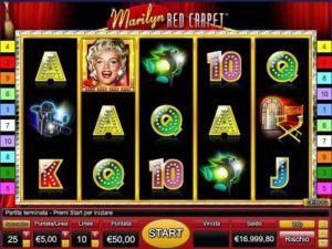 Marylin Red Carpet slot machine gratis