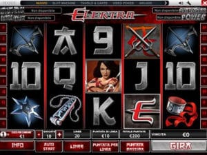 Elektra slot machine