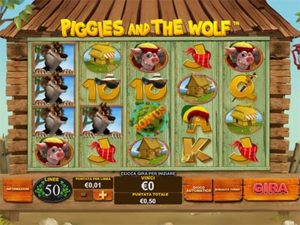 Piggies adn the wolf slot