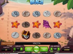 beach slot machine con bonus