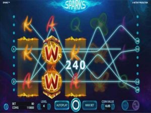 Sparks slot machine con bonus gratis