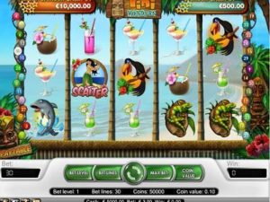 Tiki Wonders slot machine con bonus