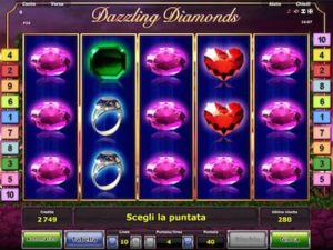 dazzling diamonds slot machine