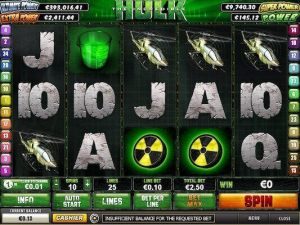 Incredible Hulk slot machine