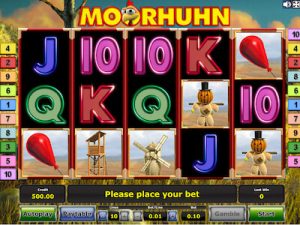 Moorhuhn slot machine