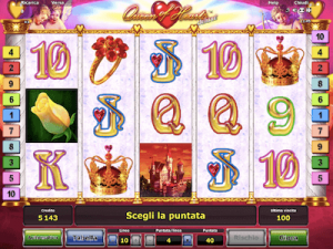 Queen of Hearts Deluxe slot machine