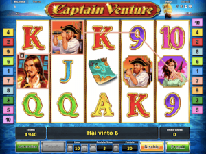 Captain Venture slot machine