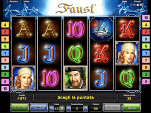 Faust slot machine