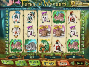 Forest of Wonders slot machine