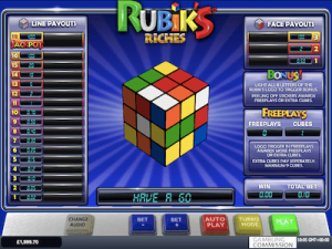 Rubik's Riches slot machine
