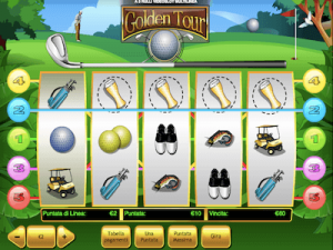 Golden Tour slot machine