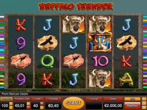 Buffalo Thunder slot machine