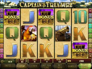 Captain's Treasure slot machine