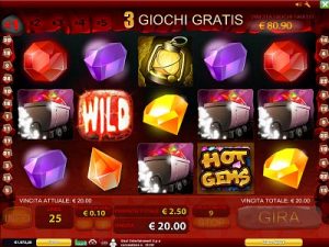 Hot Gems slot machine