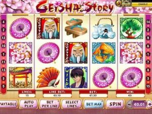 Geisha Story slot machine