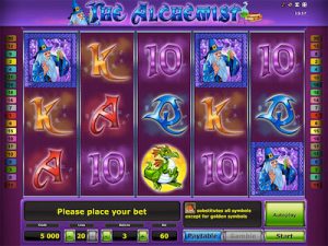 The Alchemist slot machine