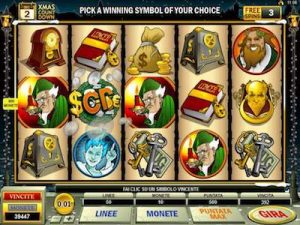 Scrooge slot machine