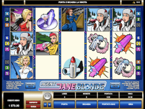 Agent Jane Blonde slot machine