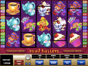 Mad Hatters slot machine