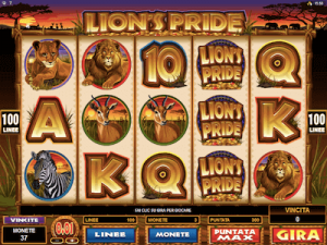 Lion's Pride slot machine