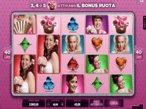 Bridesmaids slot machine