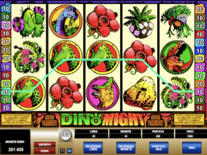 Dino Might slot machine