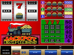 jackpot express slot machine