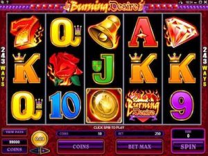 Burning Desire slot machine