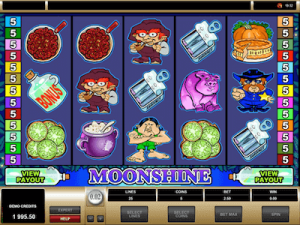 Moonshine slot machine