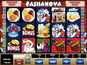 Cashanova slot machine