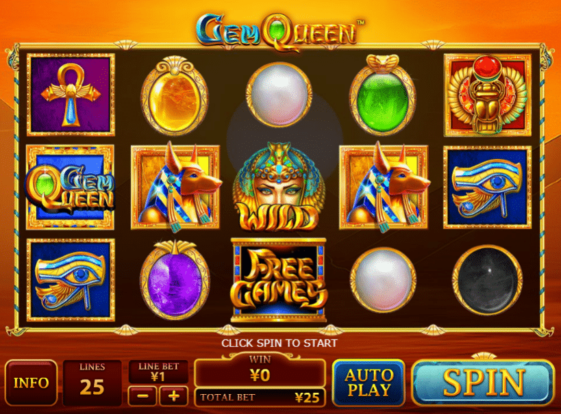 Gem Queen slot online 2