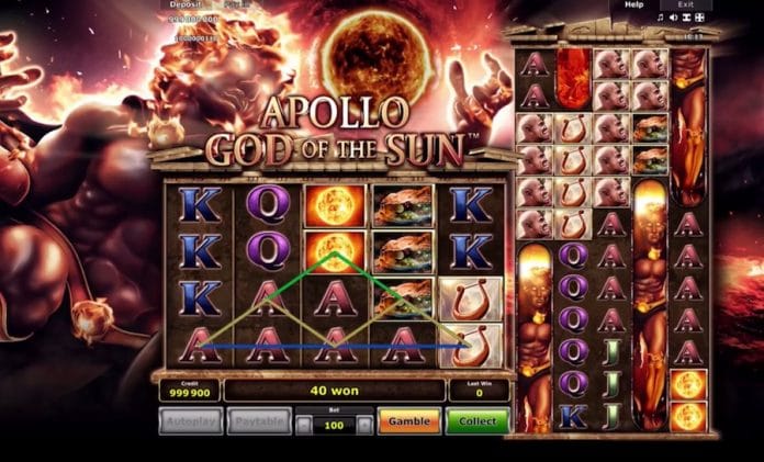 recensione della slot aollo god of the sun