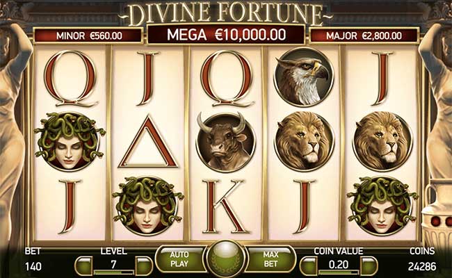 dettaglia della slot Divine Fortune