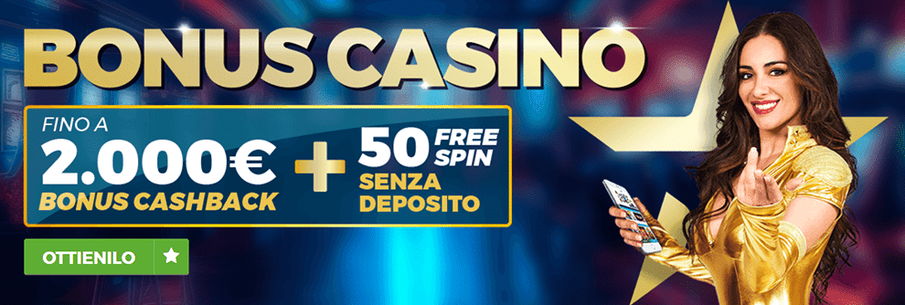 bonus di Benvenuto di Starcasino